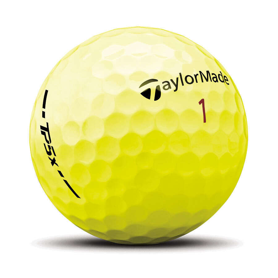 TP5x Yellow Golf Ball Bildnummer 1